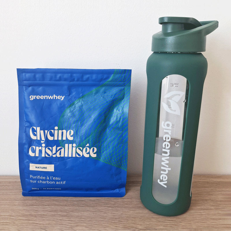 Photo du test de Calvin de la glycine Greenwhey