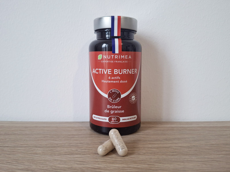 Photo de mon test de l'Active Burner Nutrimea