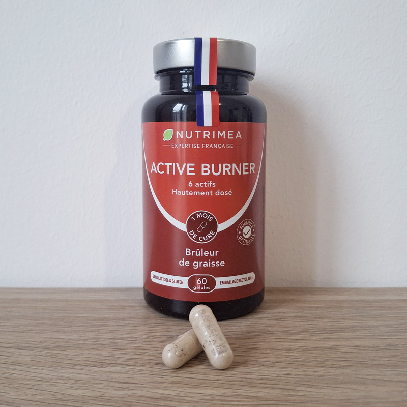 Photo carrée de mon test de l'Active Burner Nutrimea
