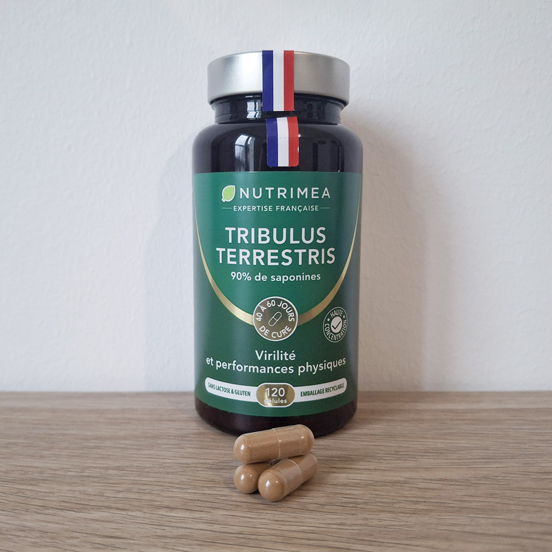 Photo carrée de mon test du Tribulus terrestris Nutrimea